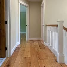 wide plank red oak hardwood flooring