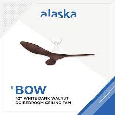 alaska bow 42 dc ceiling fan no light