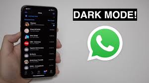 dark mode in whatsapp how to enable it