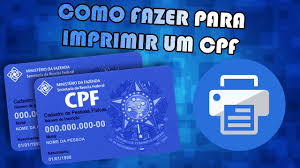 how to print cpf you
