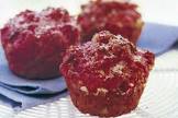 beetroot   thyme muffins