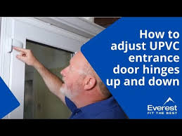 How To Adjust Upvc Front Door Hinges Up