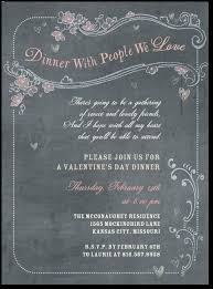 Valentines Day Party Invitation Dinner With People We Love