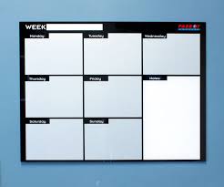 Weekly Planner Cast Acrylic 600 X 450mm Bd7125 Beyond Revelation