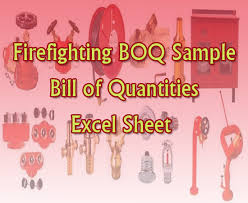 This is a file extension for a spreadsheet file format. Firefighting Boq Example Bill Of Quantities Excel Sheet