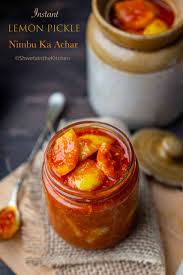 instant lemon pickle shweta in the