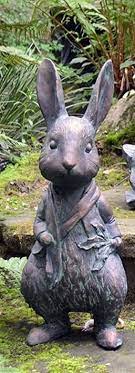 Beatrix Potter Garden Sculpture Peter