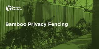 Bamboo Privacy Fencing Is Great For