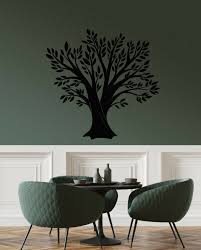 Vinyl Wall Decal Family Forest Tree Oak
