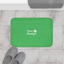 create custom bath mats printify