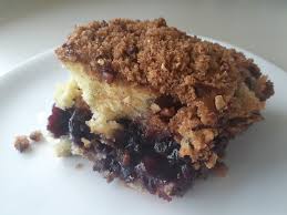 the most amazing blueberry coffee cake