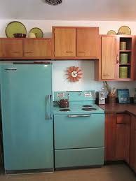 vintage stoves and refrigerators