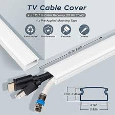 Yclyc 62 8in Cable Cover Wall Beige