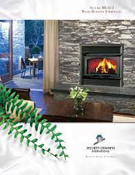 Secure He43 2 Wood Burning Fireplace