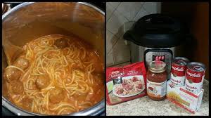 instant pot chef boyardee spaghetti