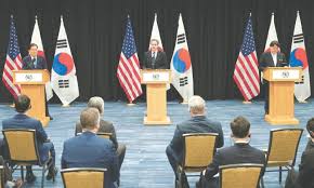 us an s korea discuss threat