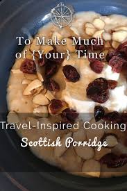 scottish porridge recipe to make