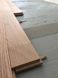 wood floors and electric radiant heat