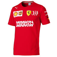 Details About Formula 1 Scuderia Ferrari 2019 Team Sebastian Vettel T Shirt Mens Puma