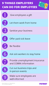 If you have a learning disability, you can ask dosh financial advocacy to help you with your benefits as your advocate and. 9 Things You Can Do For Employees During The Coronavirus