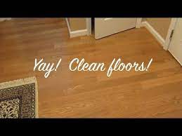 to clean laminate floors
