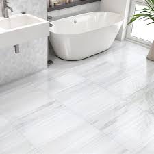 bianco dolomiti polished marble tile