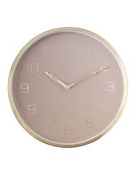 Rose Gold Wall Clock Myer