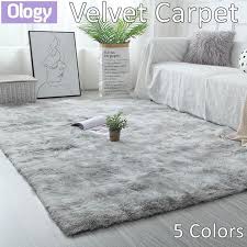 velvet carpet long fur nordic fluffy