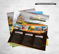 Tourism Events Calendar Flyer Template By Katzeline Graphicriver