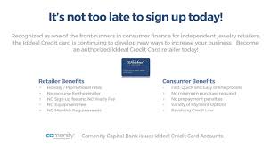 Iddeal credit card accounts are issued by comenity capital bank. Iddeal Card Notification There S Still Time