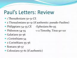 letters review powerpoint presentation