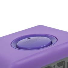 soft cube lcd alarm clock