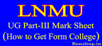 lnmu ug part 3 mark sheet 2023 how to