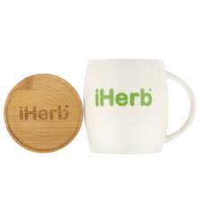 Tag us in your #iherbhaul. Iherb Goods Ceramic Mug With Wood Lid 1 Mug Iherb
