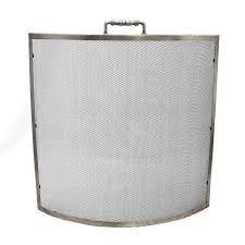 Mansion Fire Screen Antique Pewter