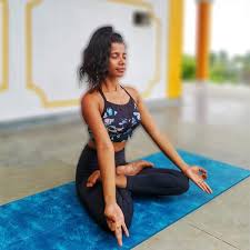 female yoga trainer arambol goa