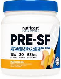 nutricost stim free pre workout 30