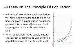 thomas robert malthus ppt an essay on the principle of population