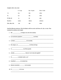 Ir Verbs Lesson Plans Worksheets Reviewed By Teachers