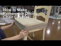 Removable Dining Chair Covers