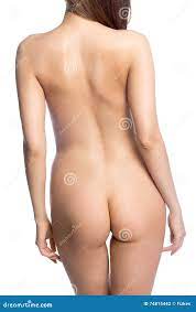 Mujer Desnuda Atractiva Atractiva Visión Trasera Foto de archivo - Imagen  de salud, sensual: 74815442