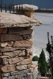 Stone Fence Wall Cap Drystone Stacked