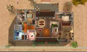 Mod The Sims 1980 S Ranch Style House