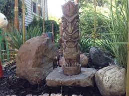 Tiki Statues Tiki Metal Garden Art