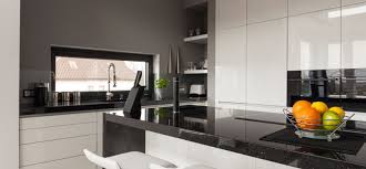 stylish kitchen cabinet and granite