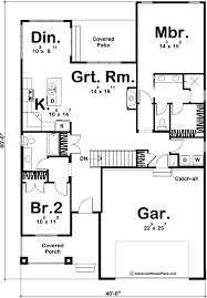 1 story cote house plan goodman
