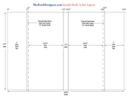 Free Book Jacket Layout Template For Diy Self Publishers