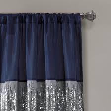 From snow white to deep grey, our versatile white, silver and grey curtain collection features everything from gorgeously textured plains, to. Night Sky Window Curtain Panel Lush Decor Www Lushdecor Com Lushdecor