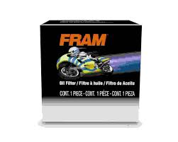 Fram Motorcycle Full Flow Spin On Oil Filter Ph6010a Fram