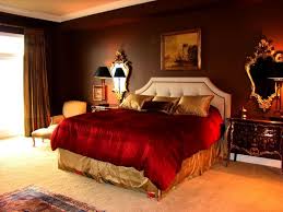 awesome red white black bedroom design